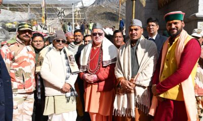 राज्यपाल डॉ. ढाल सिंह बिसेन पहुंचे केदारनाथ, दर्शन कर बाबा केदार का लिया आशीर्वाद