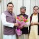 नवनिर्वाचित राज्यसभा सांसद दिनेश आर्य सीएम धामी से की मुलाकात
