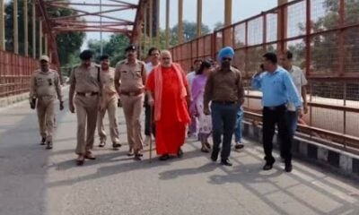 कुंभ-2027 की पेशवाई पर प्रशासन अलर्ट, निरंजनी अखाड़े के रूट का निरीक्षण