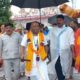 हरिद्वार में करौली शंकर महाराज की दंडवत यात्रा, 2027 कुंभ को दिव्य-भव्य बनाने का संकल्प