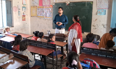 मंडावली स्कूल की व्यवस्थाओं पर सवाल, शिकायत के बाद शिक्षा विभाग का निरीक्षण