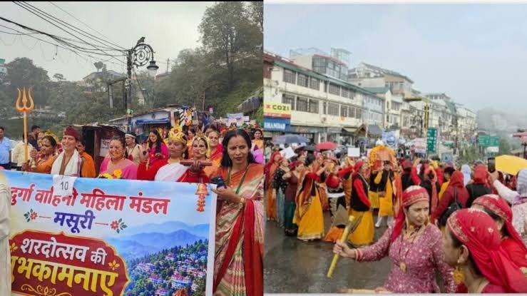शरदोत्सव की पहली शाम रही उत्तराखंड की लोक संस्कृति के नाम, पांडवाज की धुनों पर झूमा मसूरी