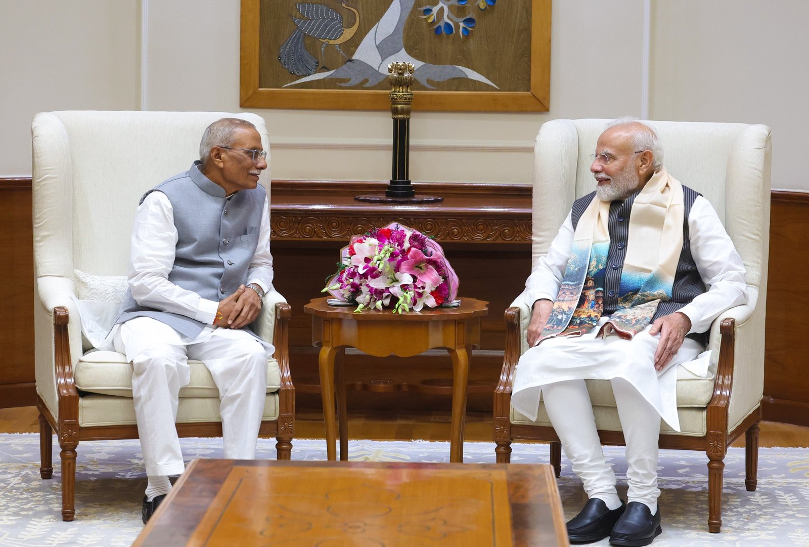 उत्तराखंड के नए राज्यपाल डॉ. ढाल सिंह बिसेन ने पीएम मोदी से की शिष्टाचार भेंट